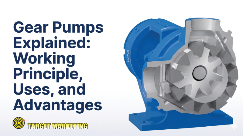Gear Pumps Explained: Working Principle, Uses, and Advantages