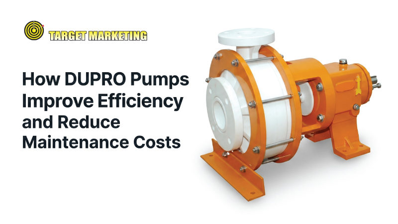 How DUPRO Pumps Improve Efficiency and Reduce Maintenance Costs