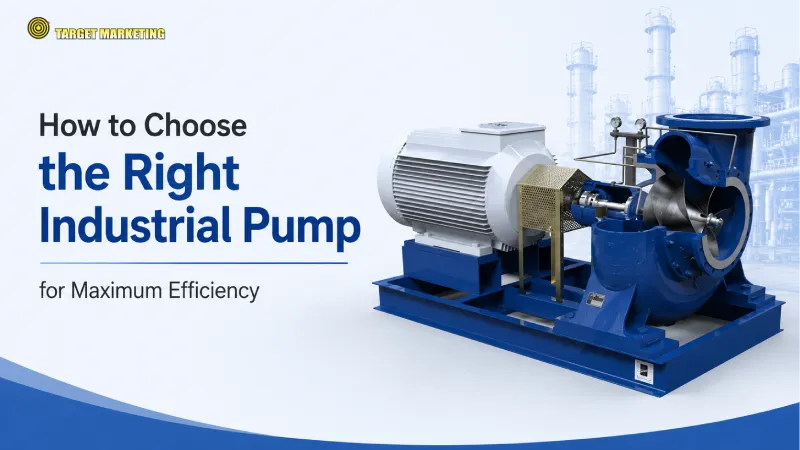 How to Choose the Right Industrial Pump for Maximum Efficiency