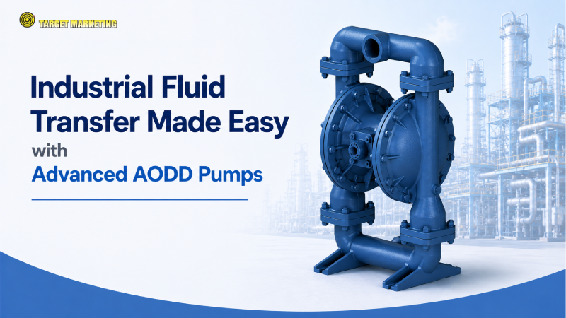 Industrial Fluid Transfer Made Easy with Advanced AODD Pumps