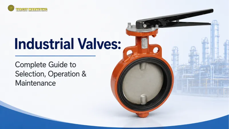 Industrial Valves: Complete Guide to Selection, Operation & Maintenance